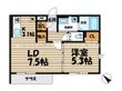 エクレール原宿の間取図