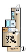 スカイビル天神橋の間取図