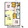 エクレール原宿の間取図