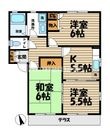 ハイツ大瀬戸Bの間取図