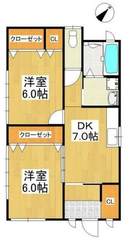 拡大写真:鎌倉台ハウス10 1階1の間取り
