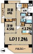 パークアクシス大船の間取図