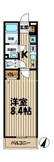 リブリ・B-one鎌倉の間取図