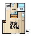スカイコート天神橋の間取図