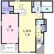 Maison de フルールの間取図
