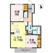 ソシア フジケン Aの間取図