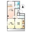ハイツ株山IIの間取図