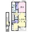 アダージョ徳重の間取図