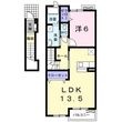 コーポみどりＡの間取図