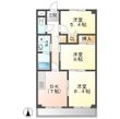 レイクアベニュー白鳥の間取図
