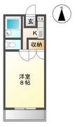 ハーヴェスト中平の間取図