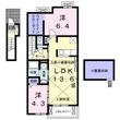 メロウハウスDの間取図