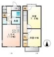 ボナールハイムAの間取図