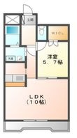 メロン宇佐美の間取図
