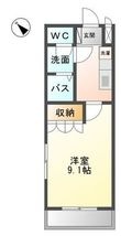 グリーンヒルズハイツ桶狭間の間取図