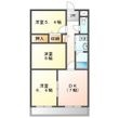 レイクアベニュー白鳥の間取図
