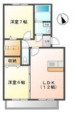 メゾンカレリアの間取図