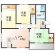 写真：ＨＳハイツ2階の間取図