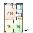三崎近藤ハイツの間取図