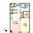 IVY八事東の間取図