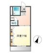 ヴィラ青嵐の間取図