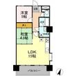 ラキャッスル21原IIの間取図