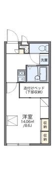 名古屋市緑区鳴海町字大清水の間取図