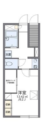 拡大写真:名古屋市緑区東神の倉3丁目 1階K1の間取り