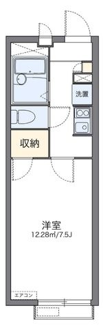 拡大写真:名古屋市緑区桃山1丁目 2階K1の間取り