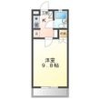 ハイツ香蘭の間取図