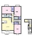 パークヒルズK Fの間取図