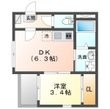 ハーモニーテラス前之輪の間取図