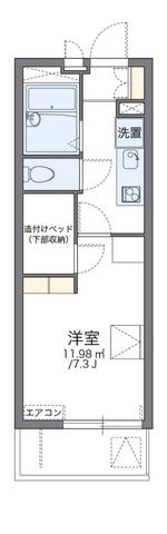 拡大写真:日進市栄3丁目 1階K2の間取り