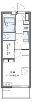 名古屋市天白区中平3丁目の間取図