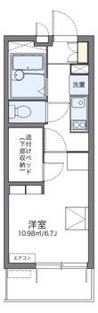 名古屋市天白区中平3丁目の間取図