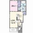 ソレイユ中ノ坪の間取図