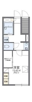 みよし市三好町蜂ヶ池の間取図