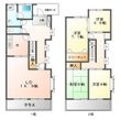ハイグレードタウンハウスの間取図