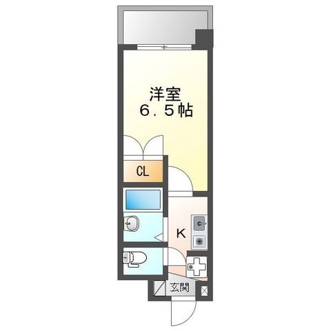 拡大写真:SPACE1st 3階305の間取り