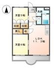ローズビレッジの間取図