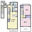 グラシュー折立の間取図