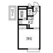 パレス萩野町の間取図