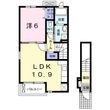 仙台市宮城野区鶴ケ谷字舘下の間取図