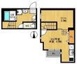 RIZEST太子堂の間取図