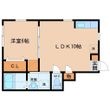 カーサフォレスタEastの間取図
