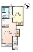 仙台市太白区四郎丸字戸ノ内の間取図