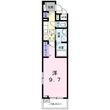 アリエッタ福室Mの間取図