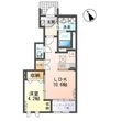 アジュール・Mの間取図