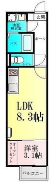 Crestの間取図