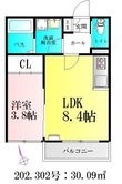 BAU北仙台の間取図
